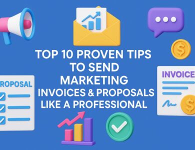 Tips to Send Marketing Invoices & Proposals Like a Professional