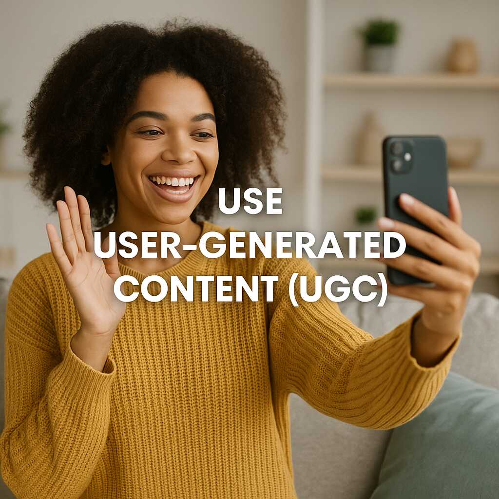 Use User-Generated Content (UGC)