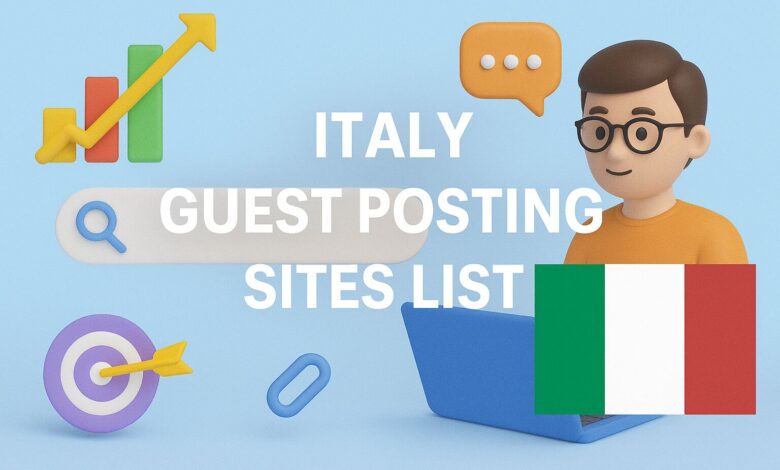 Italy Guest Posting Sites List