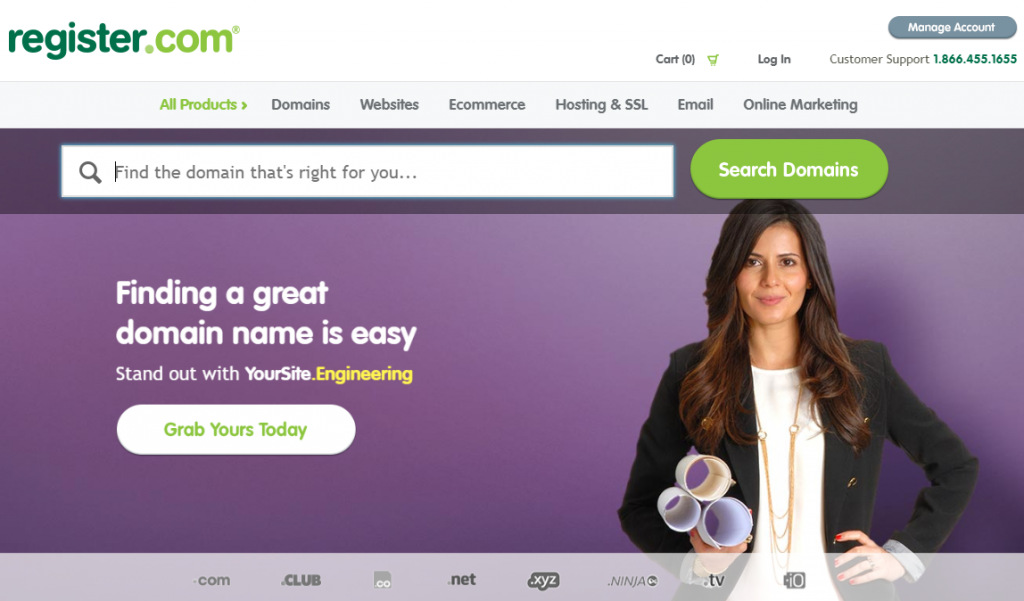 Register com