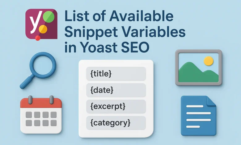 List of Available Snippet Variables in Yoast SEO