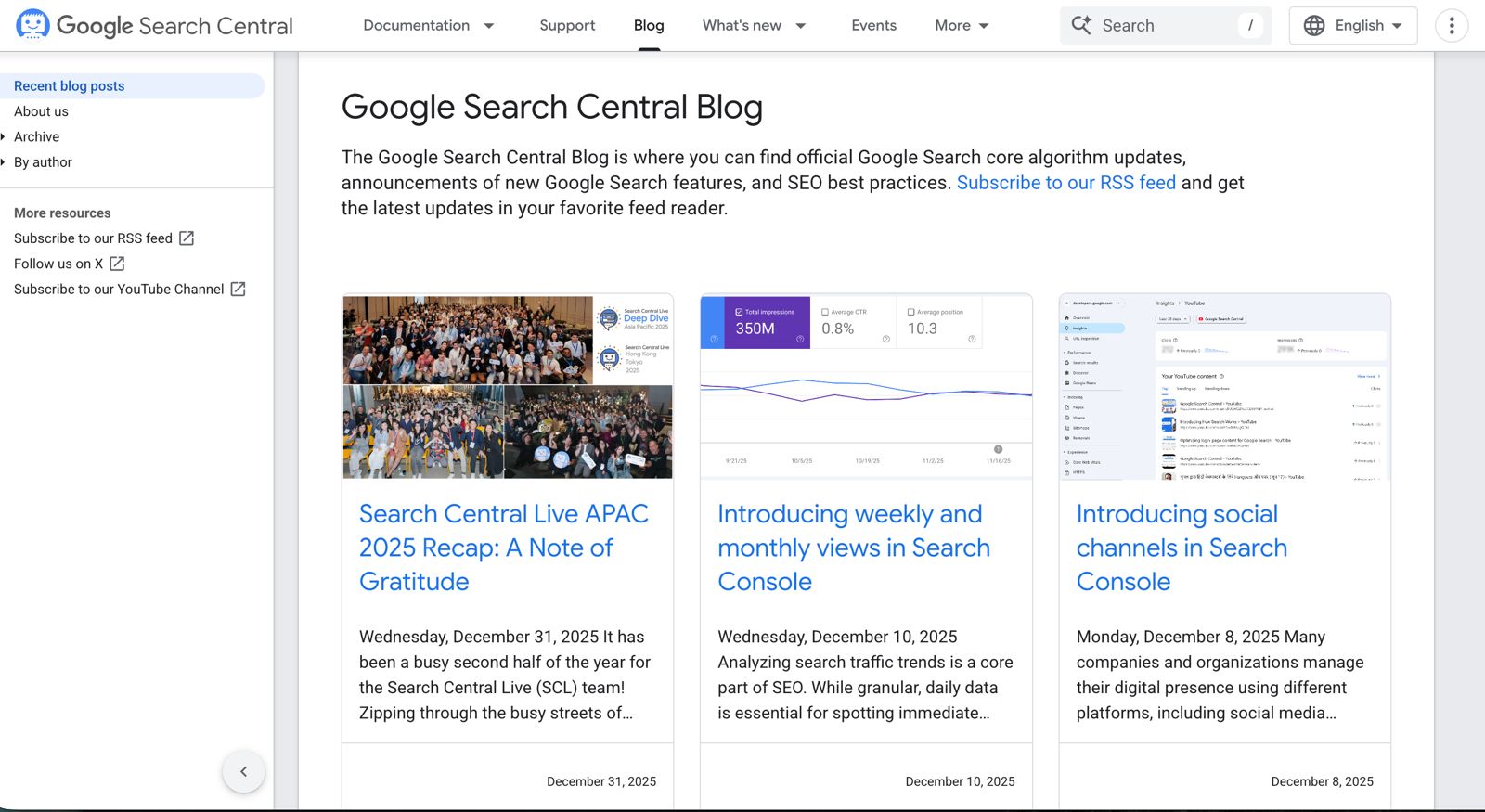Google Search Central Blog