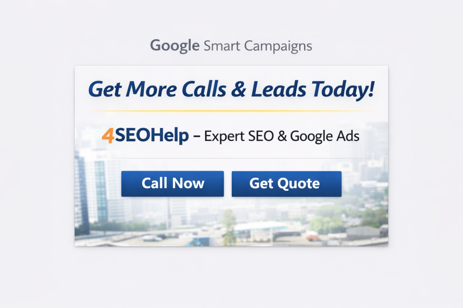 Google Smart Campaigns