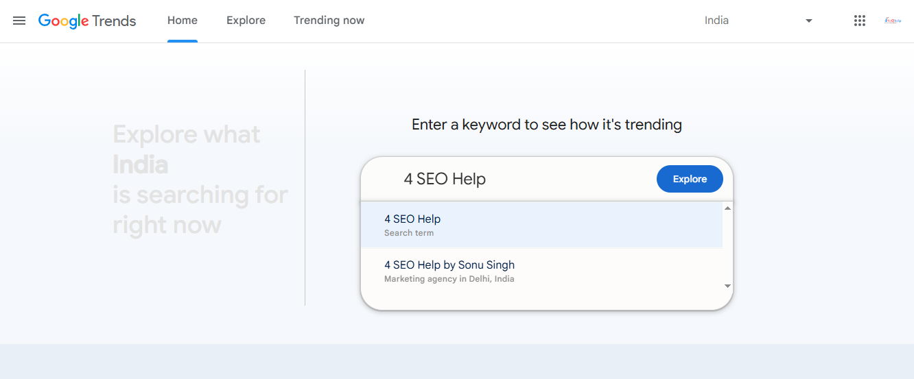 Google Trends - 4 SEO Help
