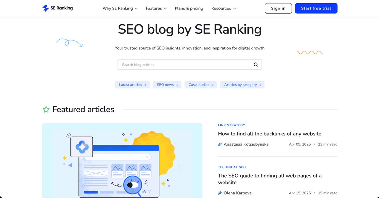SE Ranking Blog