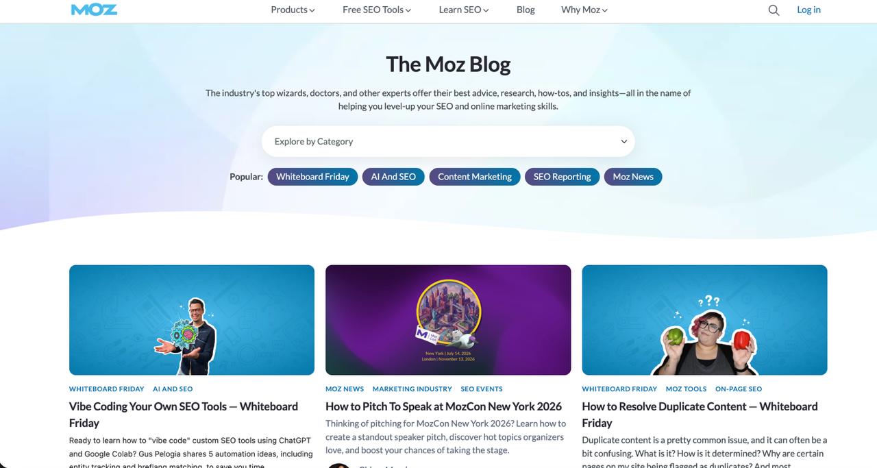 The Moz Blog