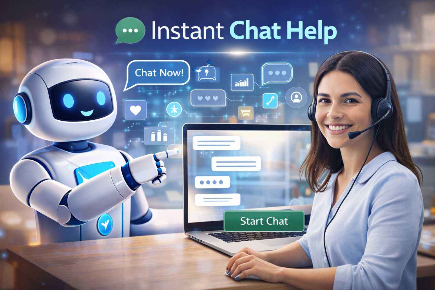 Ecommerce Instant Chat Help