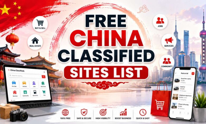 Free China Classified Sites List for SEO and Ad Posting