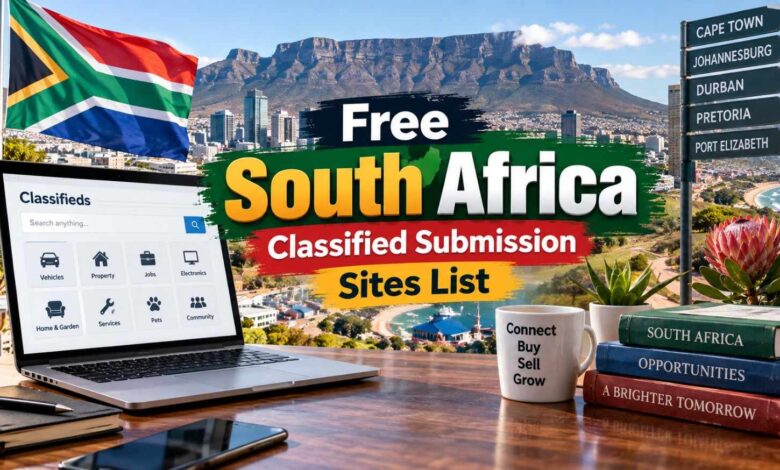 Free South Africa Classified Submission Sites List