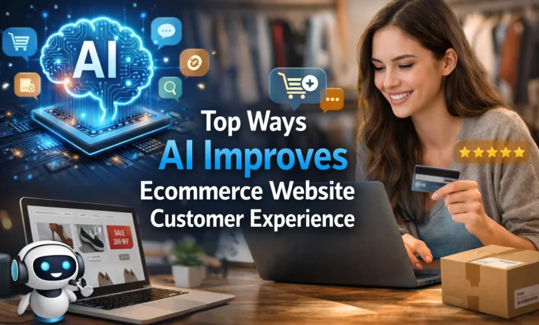 Top Ways AI Improves Ecommerce Website Customer Experience
