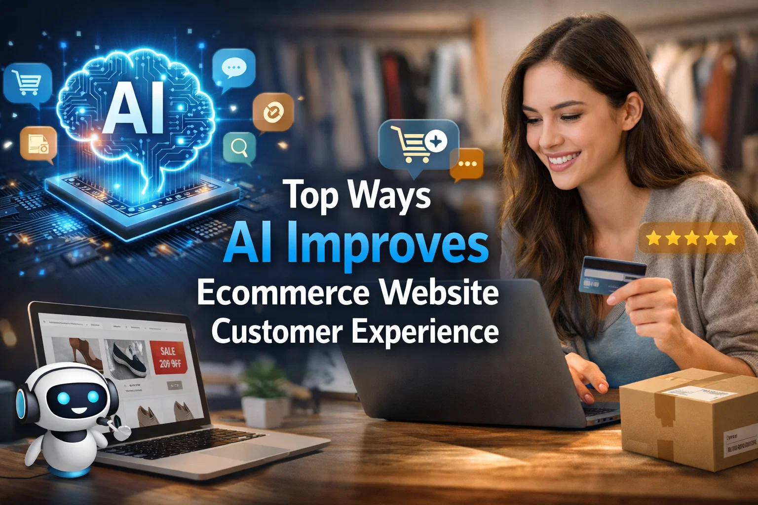 Top 10 Ways AI Improves Ecommerce Website Customer Experience - 4 SEO Help