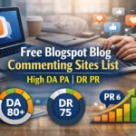 Free Blogspot Blog Commenting Sites List