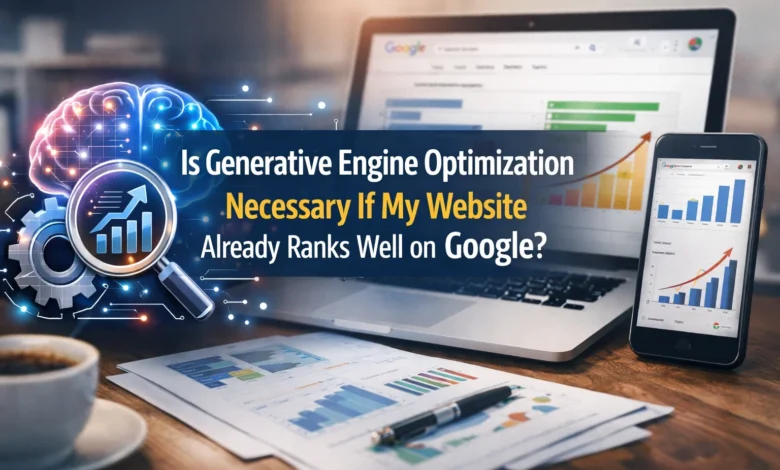 Generative Engine Optimization Necessary