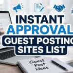 Instant Approval Guest Posting Sites List