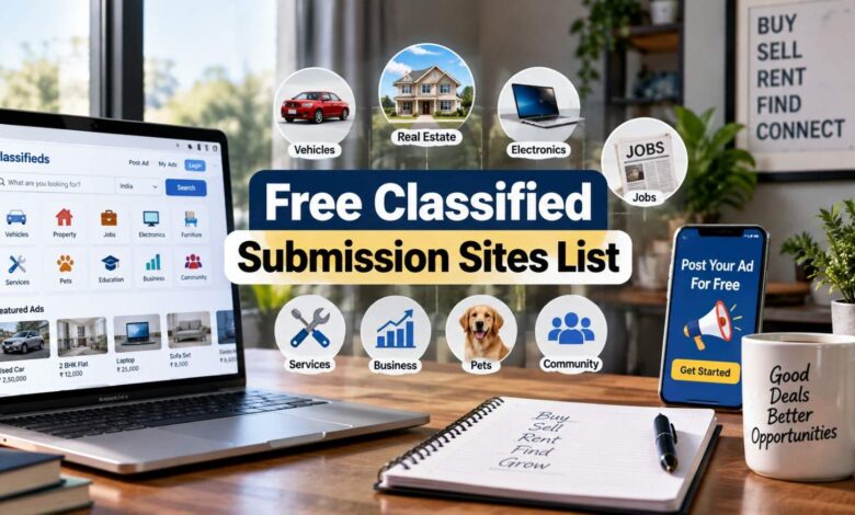 Free Classified Submission Sites List 2026