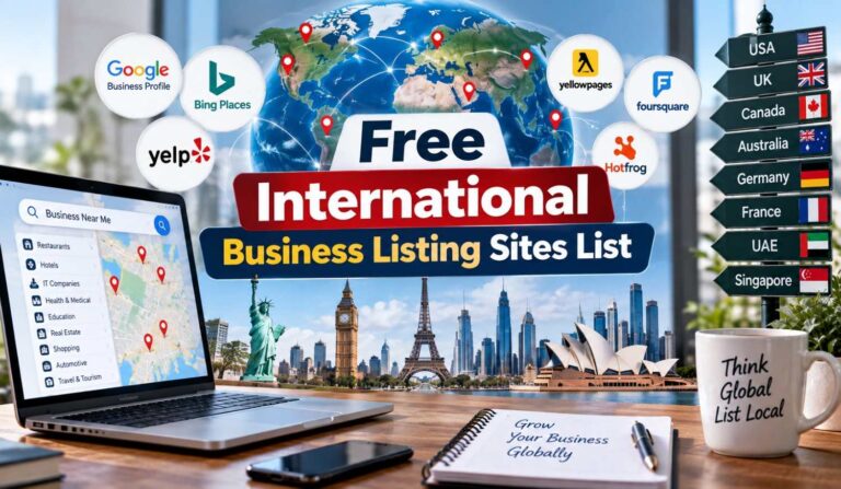 Free International Business Listing Sites List