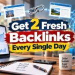 Get 2 Fresh Backlinks Every Single Day