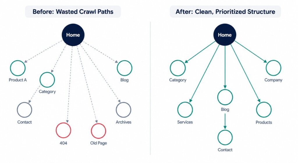 how to fix crawl budget
