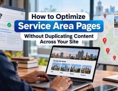Optimizing Service Area Pages