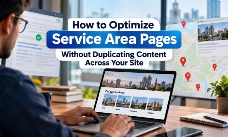 Optimizing Service Area Pages